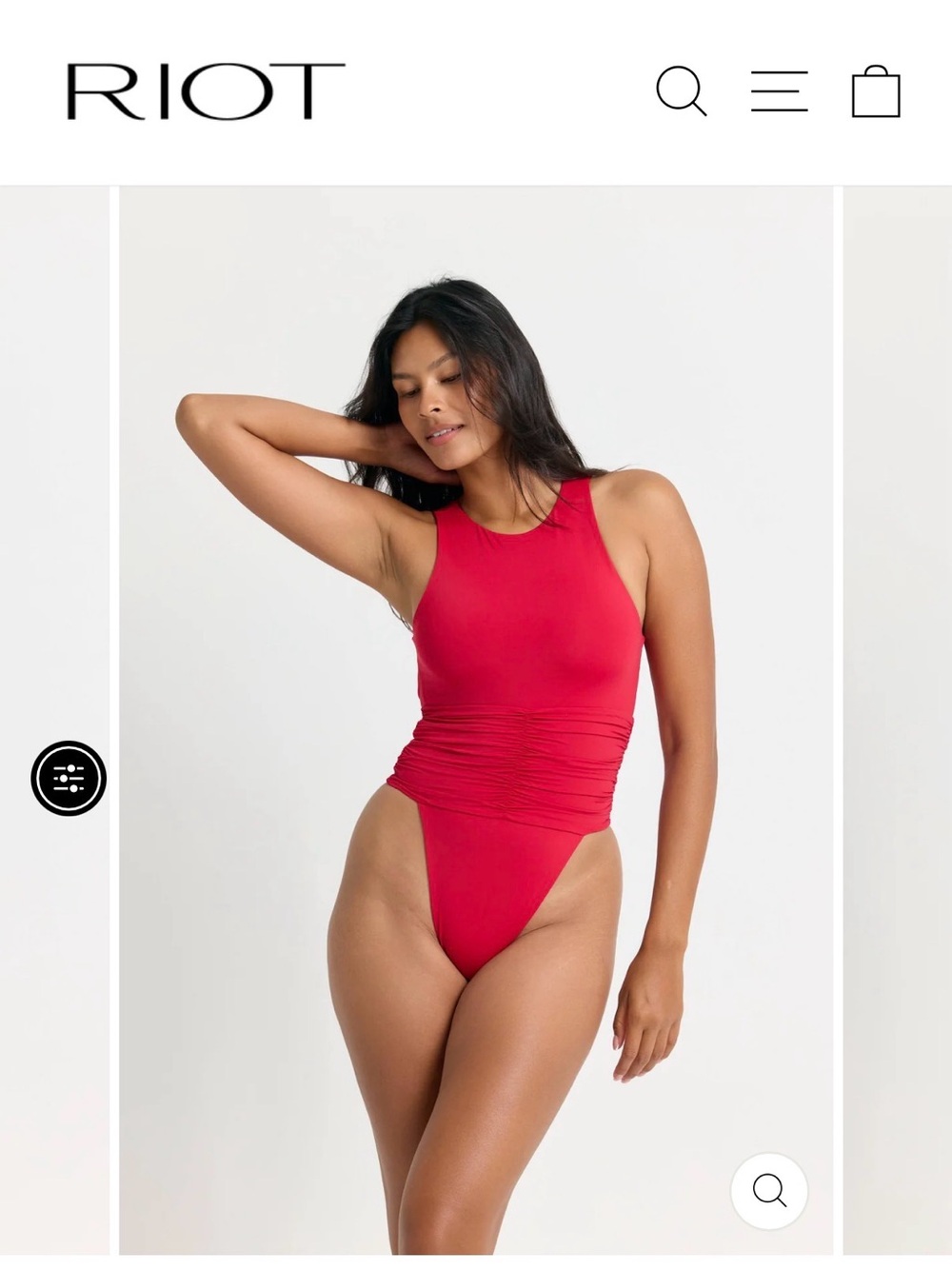 NWT Riot Swim Jace One Piece Bubblegum Pink M Discontinued